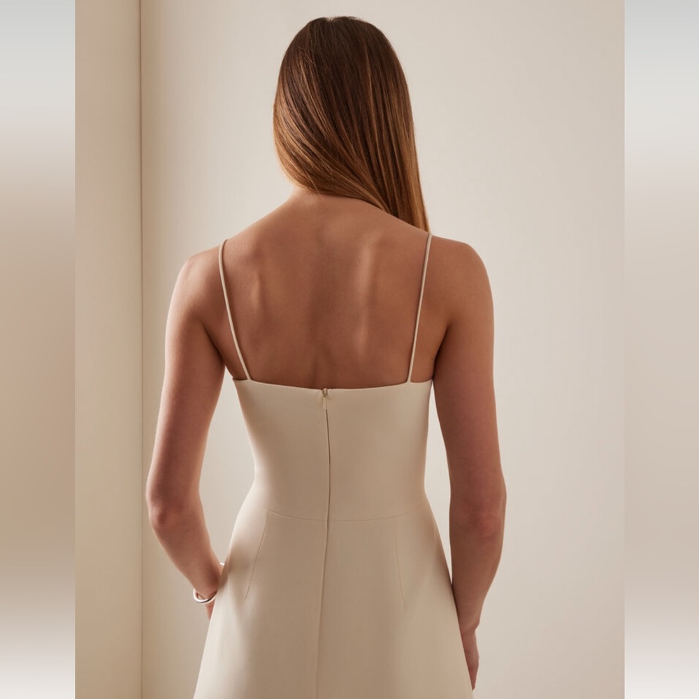 David Koma Balconette Feather/Tulle Mini Dress - Picture 5 of 9